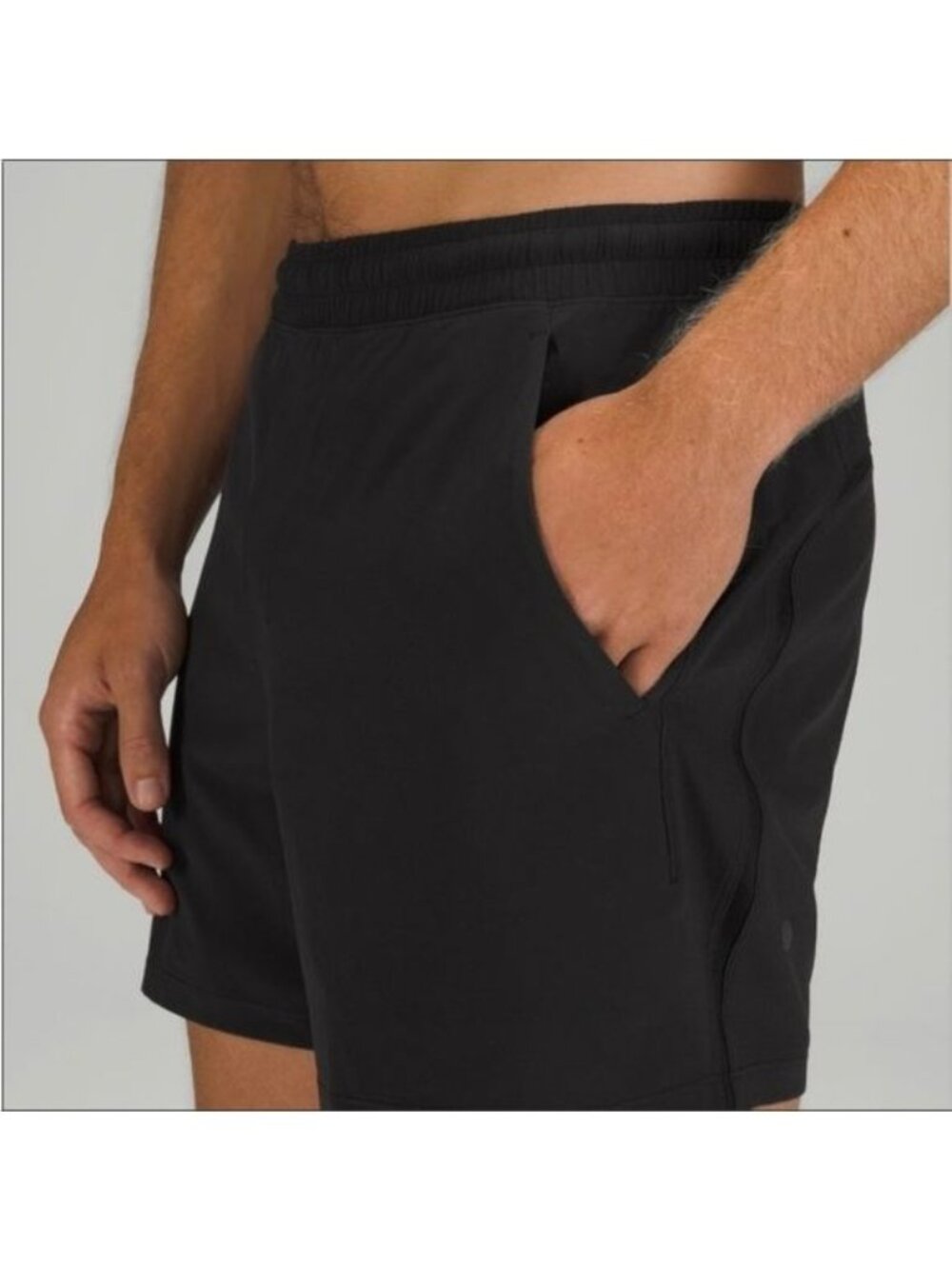 Lululemon Pace Breaker Shorts Black Mens Small - Like New